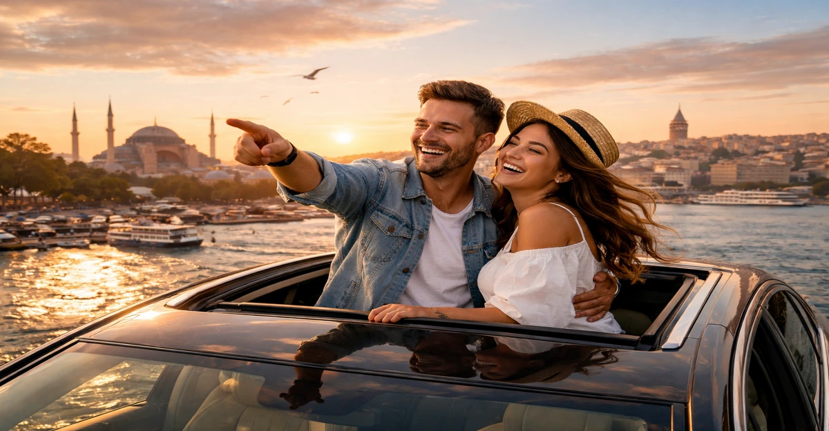 Wie ist eine Stadtrundfahrt im Luxusauto?